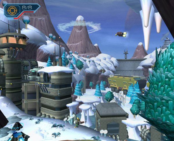 Frozen world