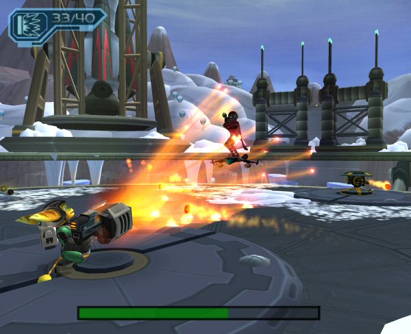 Ratchet opens fire