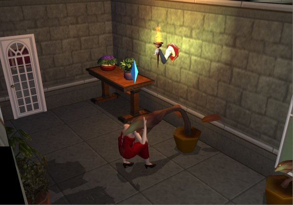 Sim-eating plant