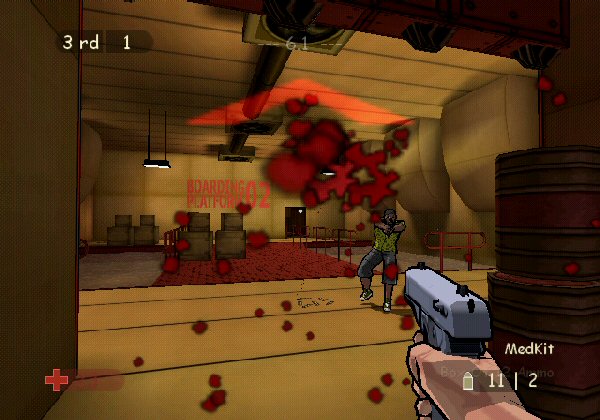 Pistol fire