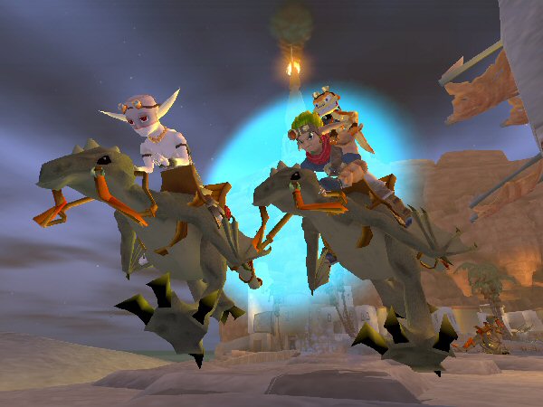 Lizard racing