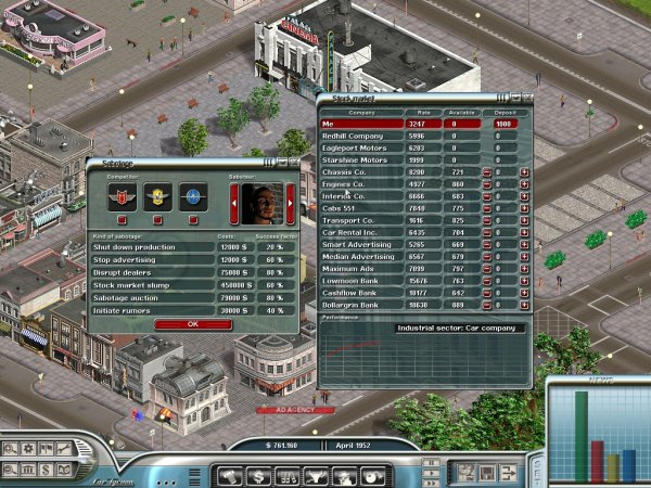 stock trading computer game