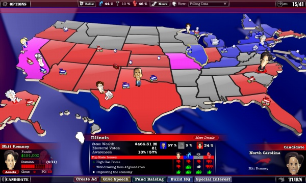 The Political Machine 2012 screenshot 3