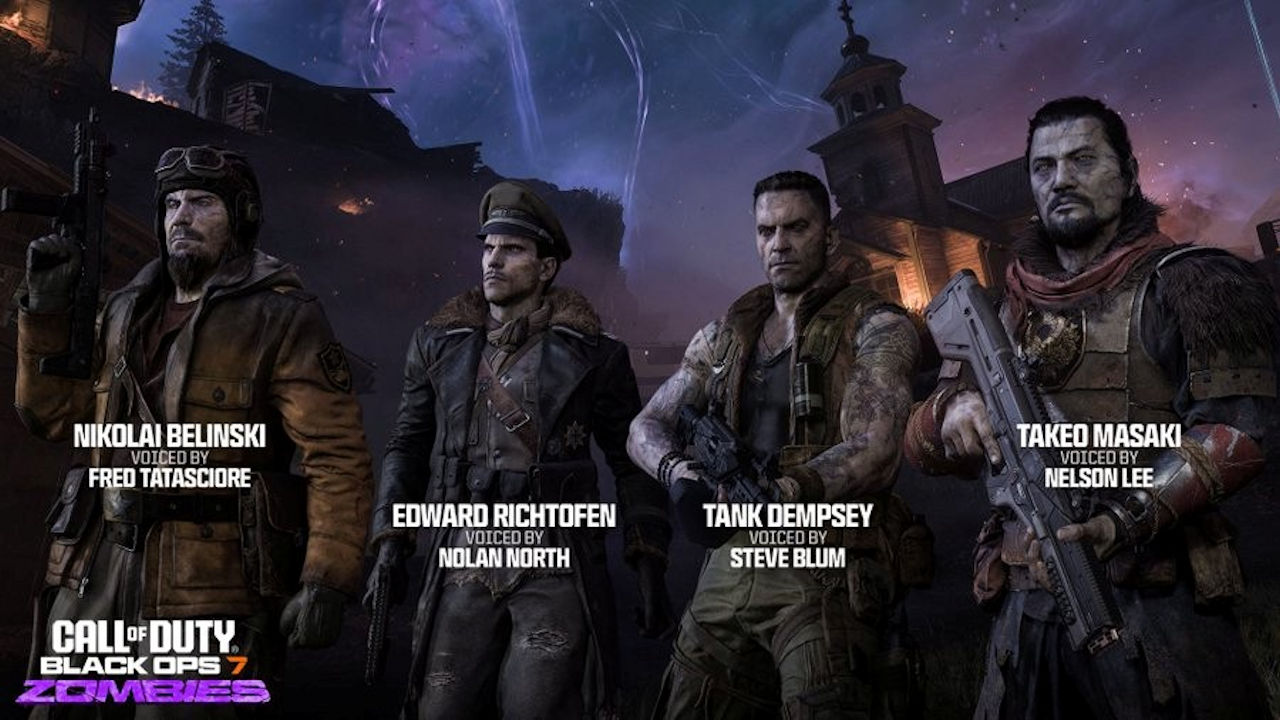 Black Ops 7 zombies voicecast revealed