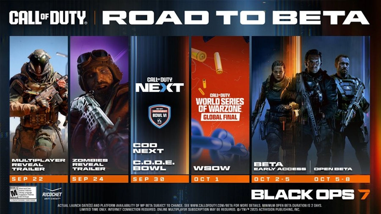 Black Ops 7 is on the road to beta