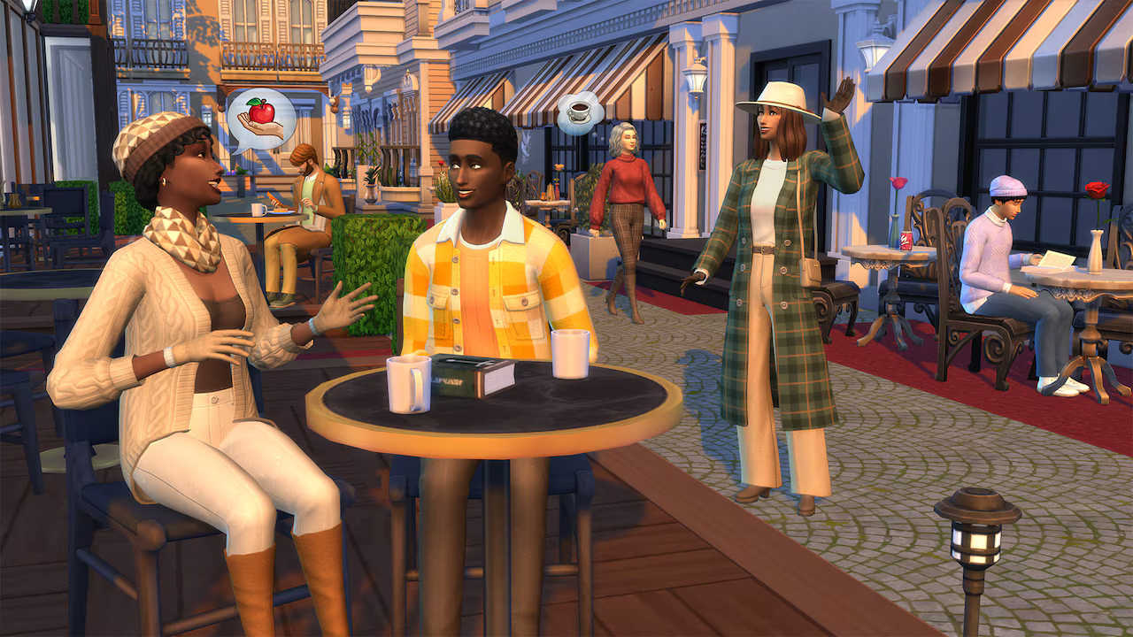 The Sims are falling into Autumn fashion
