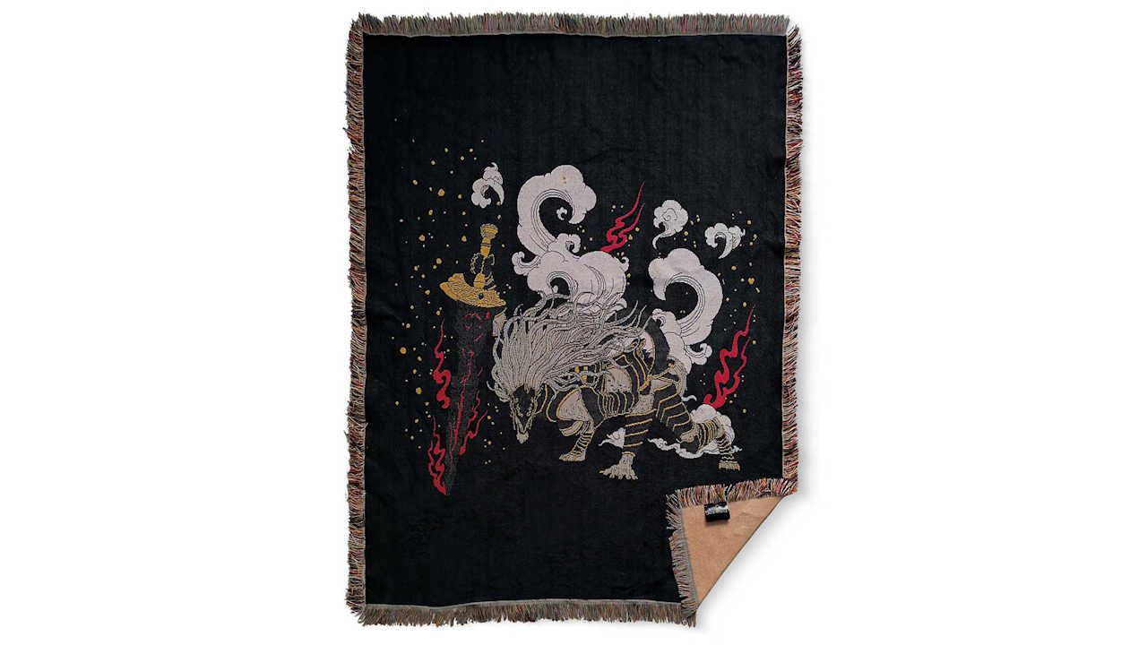 Curl up this winter with an Elden Ring blanket