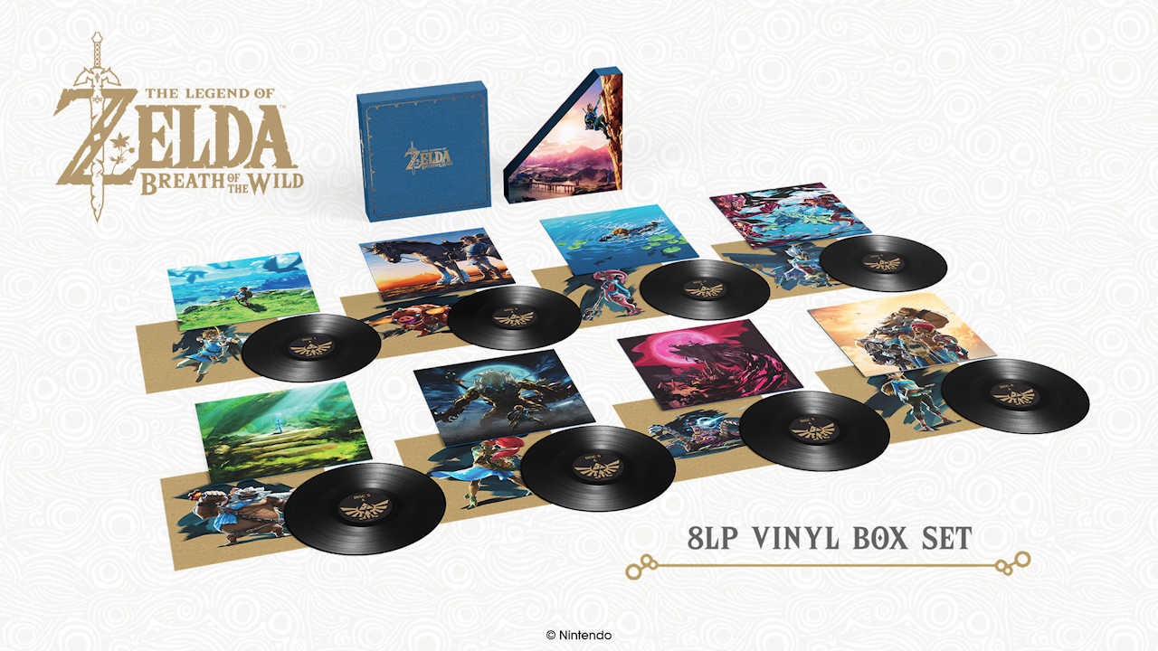 The Legend of Zelda: Breath of the Wild vinyls announced