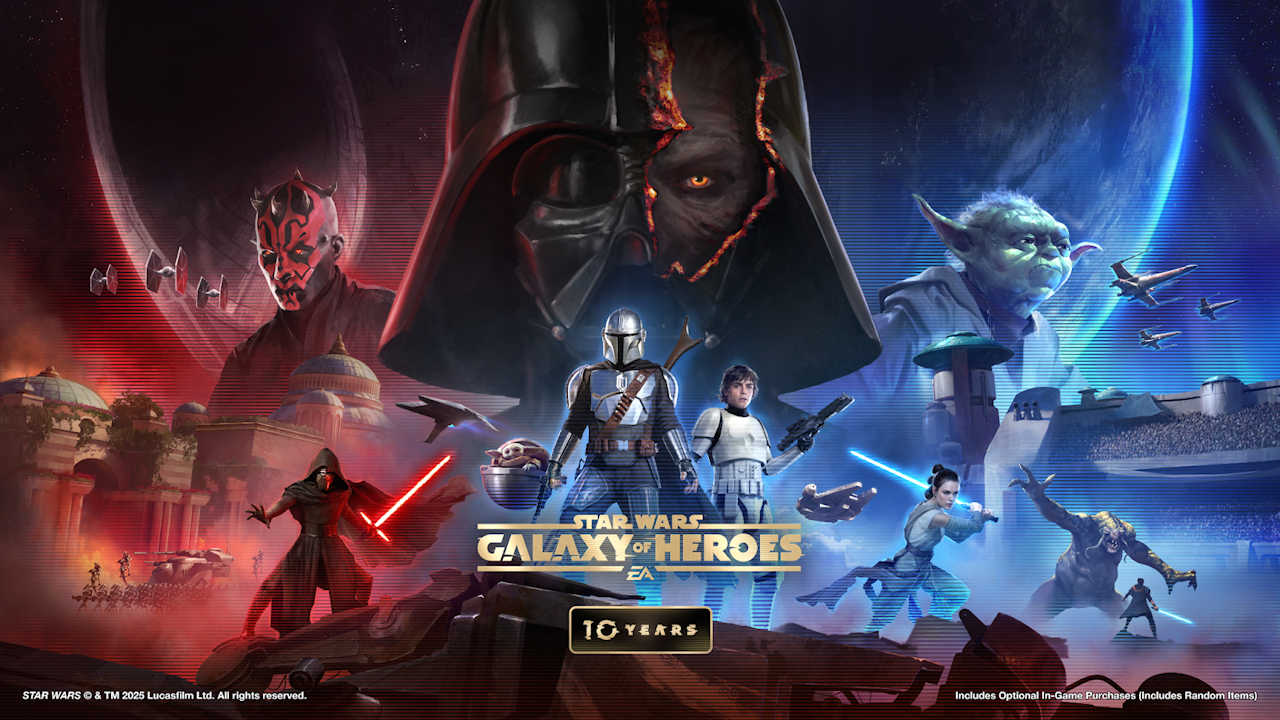 Star Wars: Galaxy of Heroes celebrating 10th