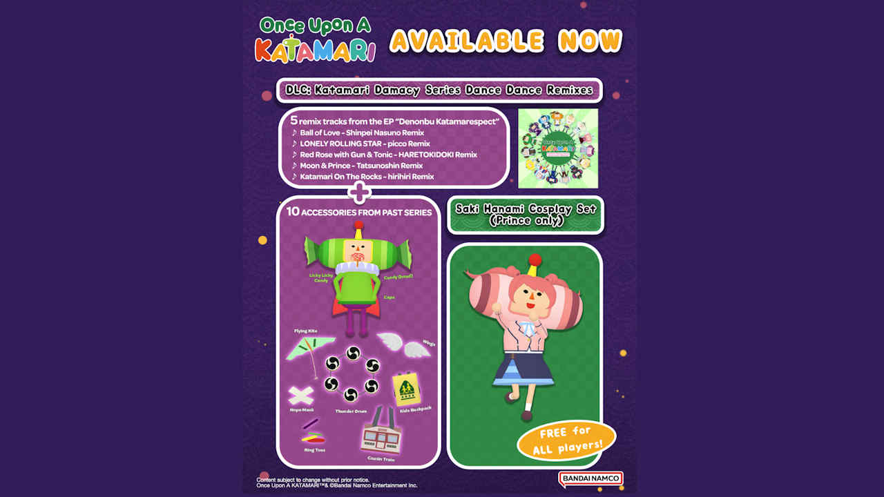 Once Upon A KATAMARI releases dance remixes