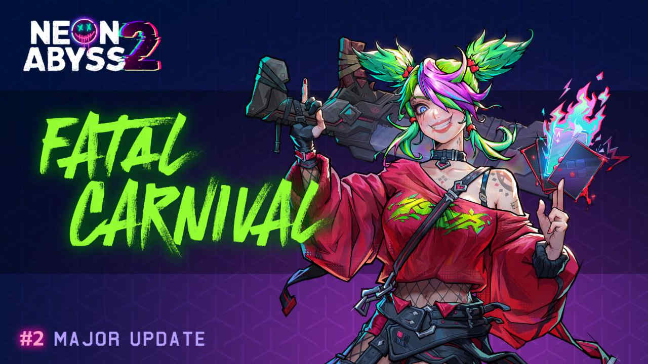 Neon Abyss 2 launches second major update