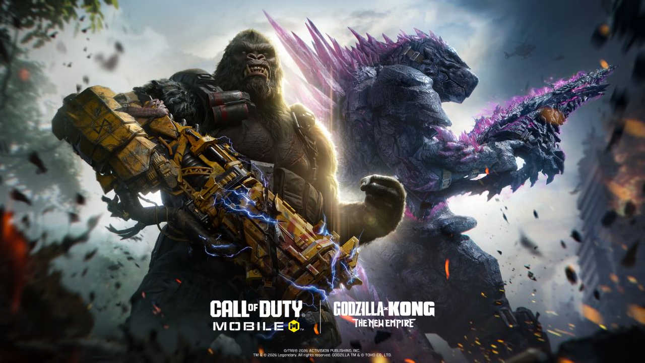 Godzilla and Kong joining Call of Duty Mobile