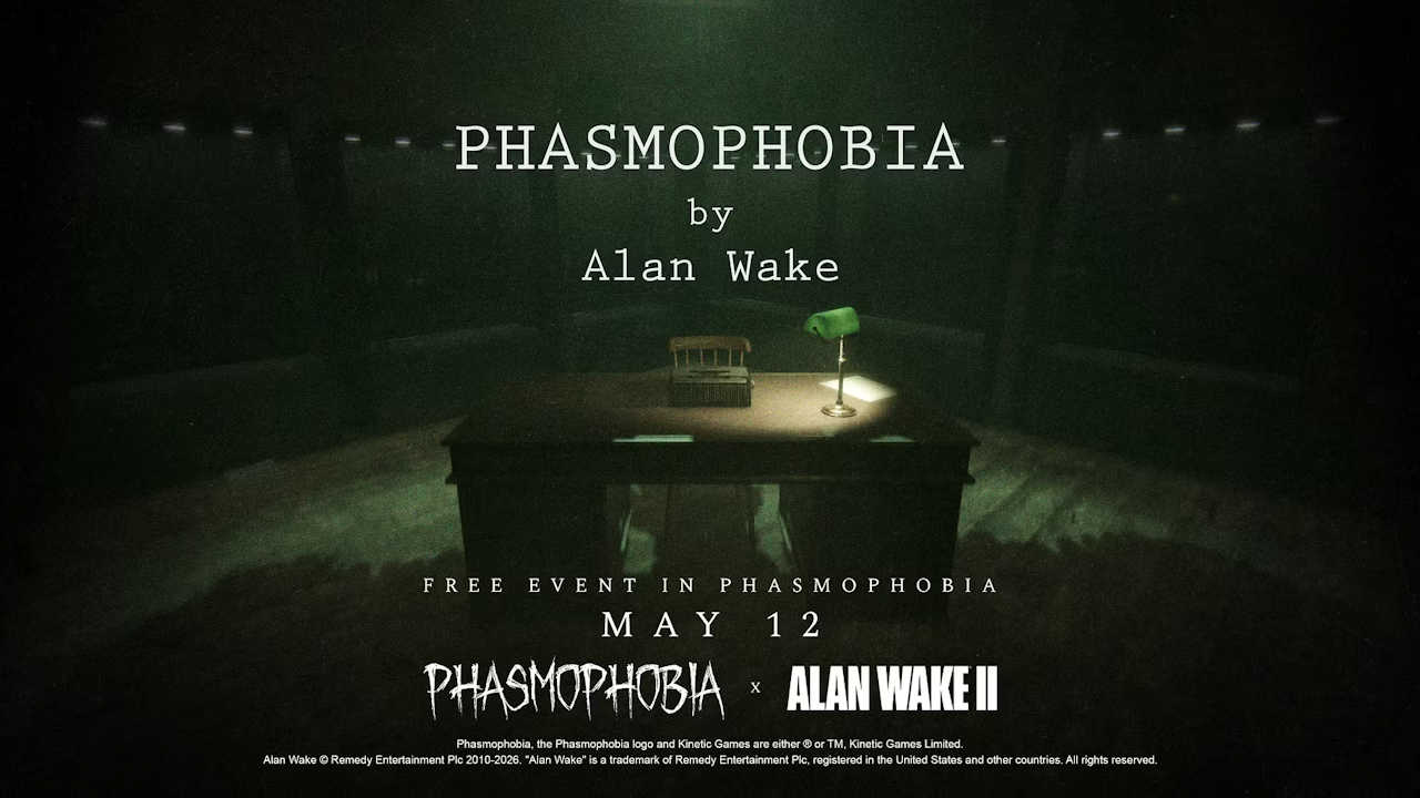 Alan Wake investigating Phasmophobia