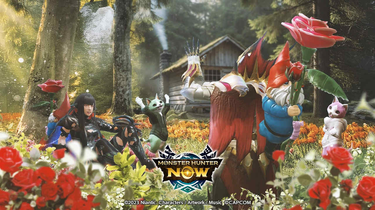 Monster Hunter Now celebrating spring