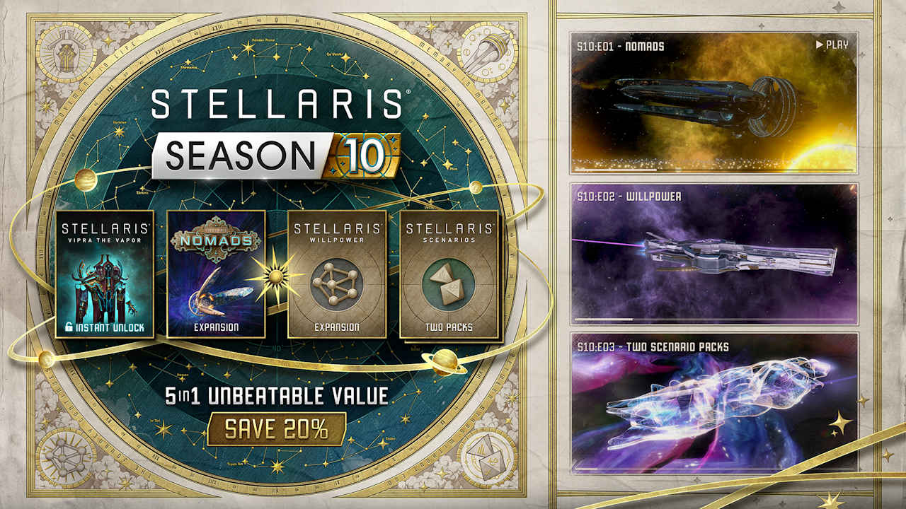Stellaris launces Season 10