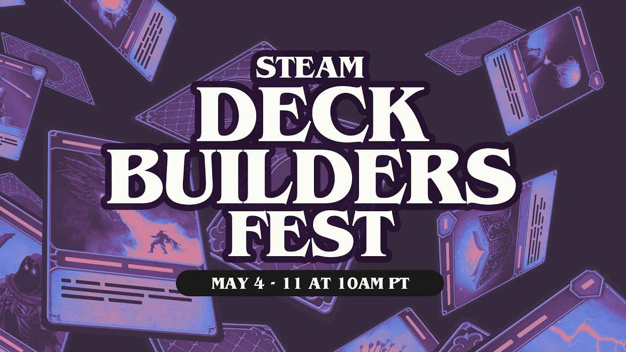 Steam dealing a Deckbuilders Fest