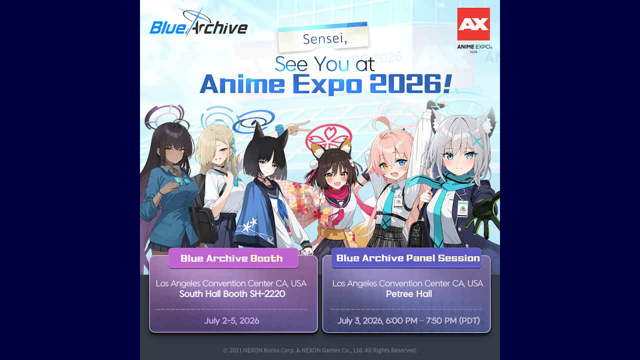 Blue Archive headed to Anime Expo