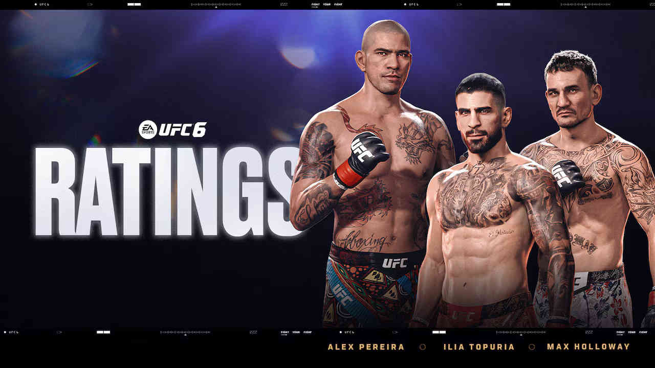 UFC 6 fighter ratings revealed