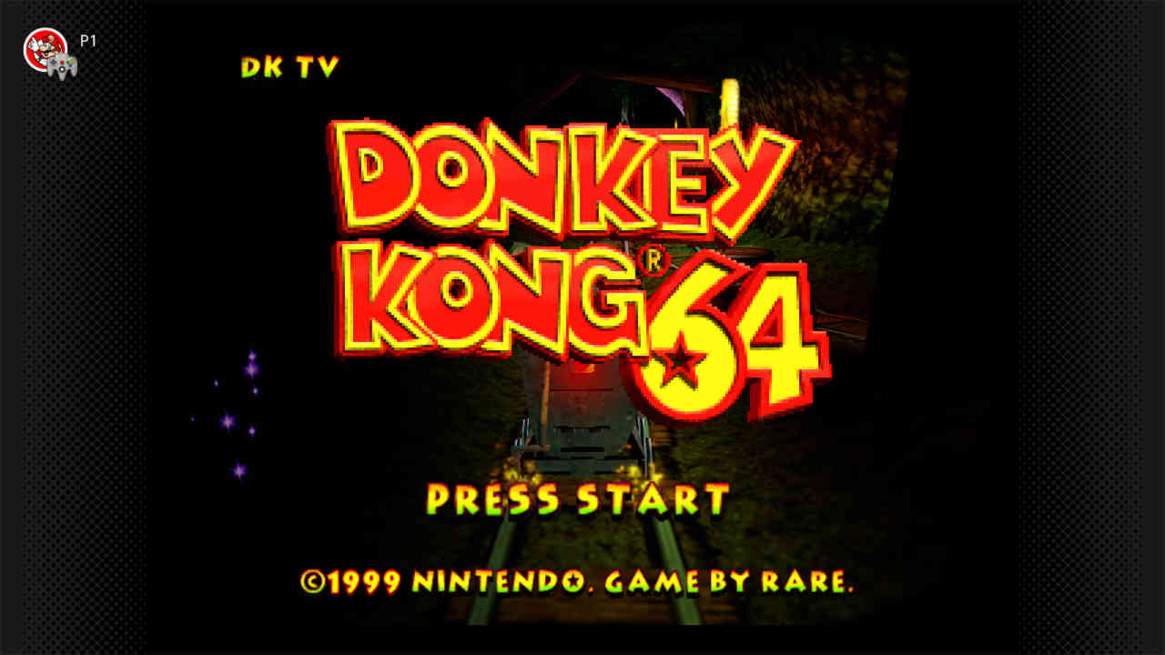 Donkey Kong 64 swinging onto Nintendo Switch Online