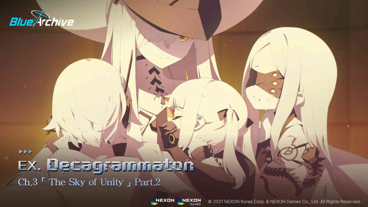 Blue Archive releases EX. Decagrammaton Chapter 3