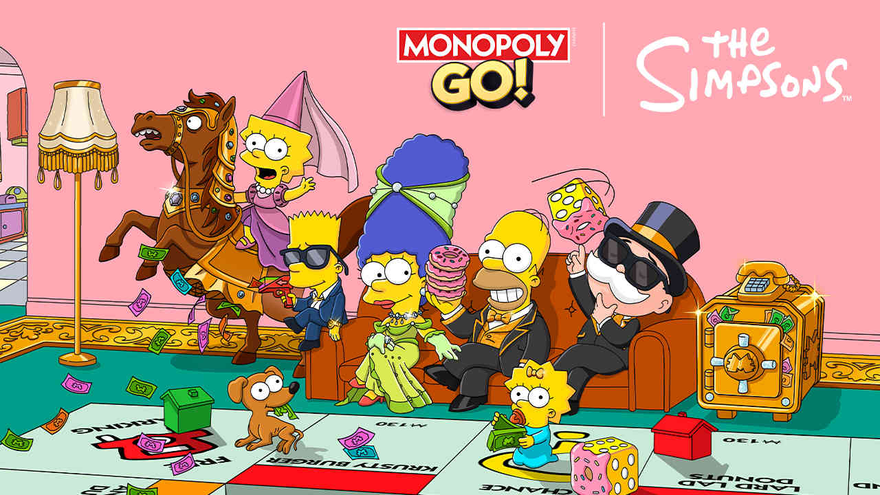 The Simpsons joining MONOPOLY GO!