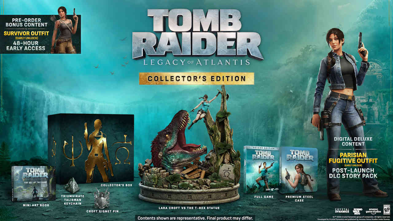 Tomb Raider: Legacy of Atlantis pre-orders opened