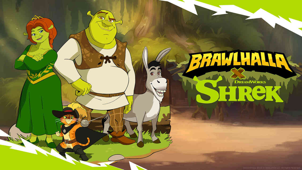 Shrek is ready to brawl