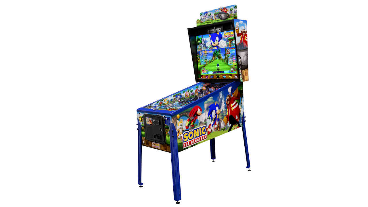 Sonic Pinball machine revealed for Sonic's birthday