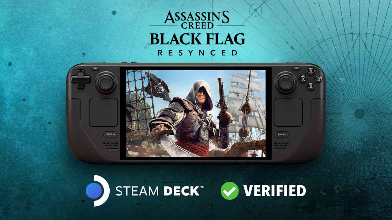 Black Flag Resynced verified on Steam Deck