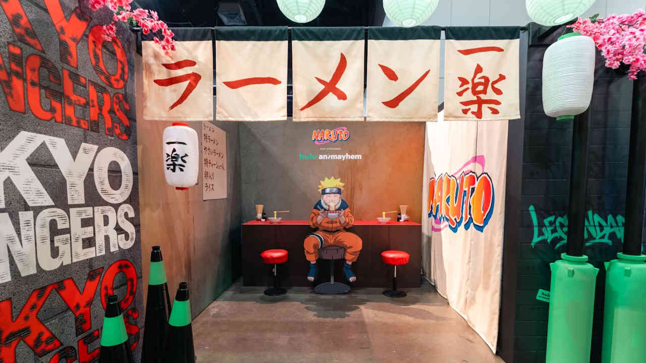 Hulu creates Tokyo alleys at Anime Expo