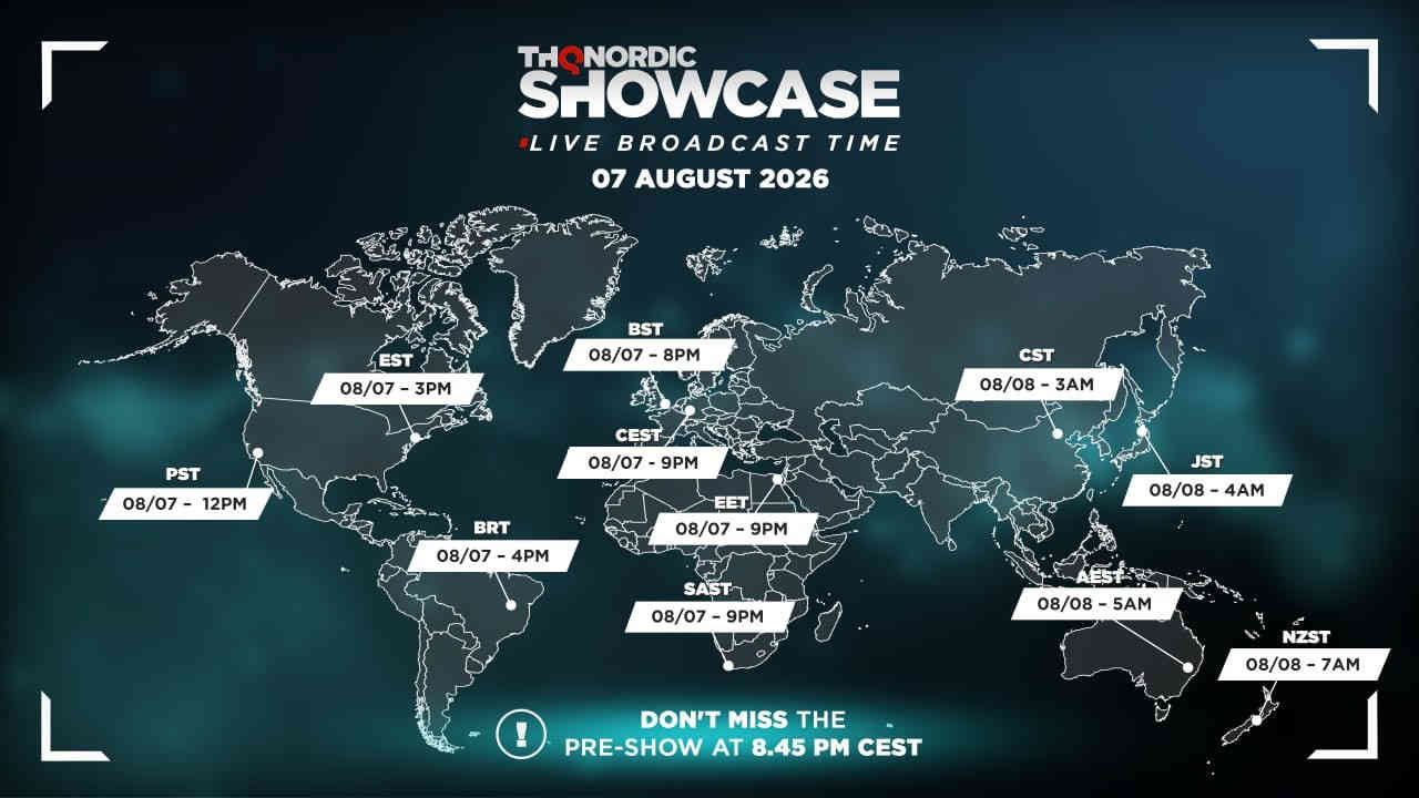 THQ Nordic streaming Digital Showcase this week