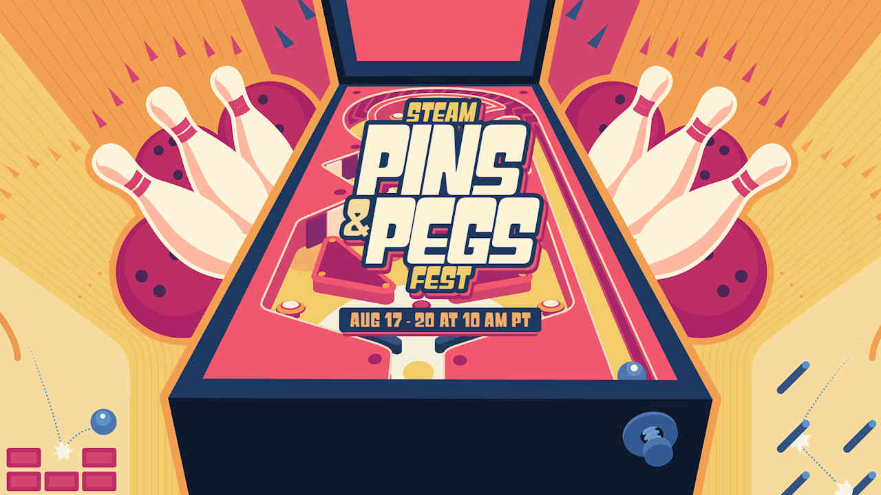 Steam celebrating pins and pegs