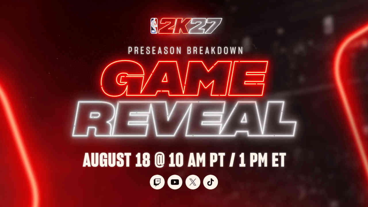 NBA 2K27 game reveal set for tomorrow