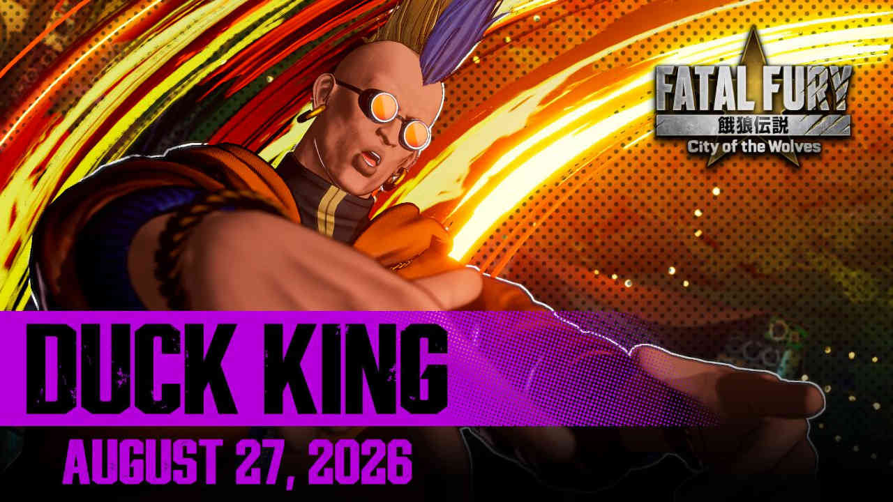 Duck King coming to Fatal Fury: City of the Wolves