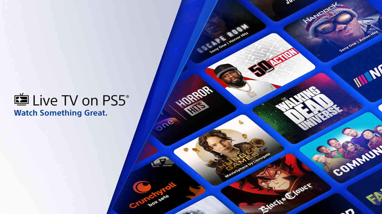 PlayStation 5 launches Live TV