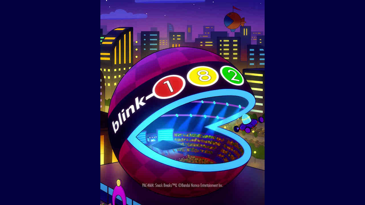 PAC-MAN and blink-182 continue collab