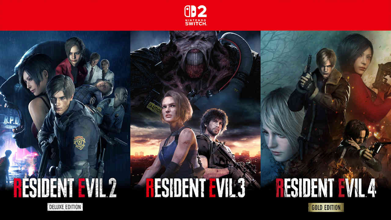 Capcom drops three RE games on Switch 2