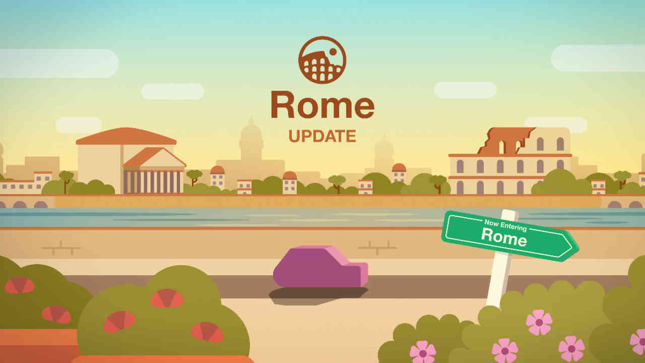 Mini Motorways taking the road to Rome