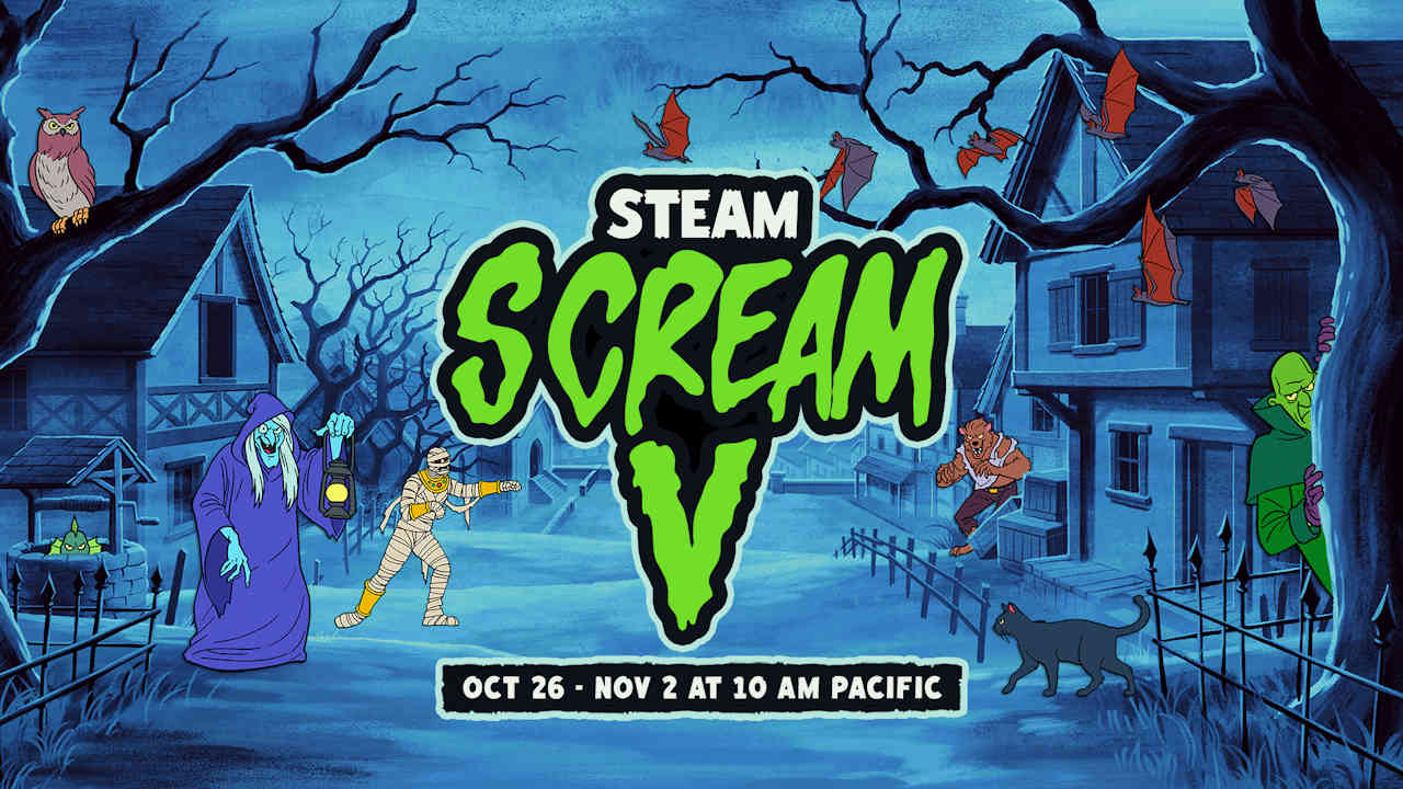 Scream with Steam this Halloween