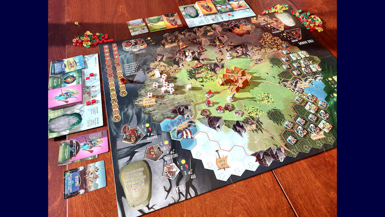 The game board