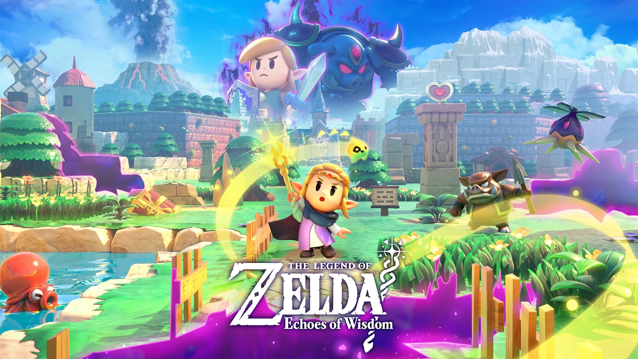 The Legend of Zelda: Echoes of Wisdom key art