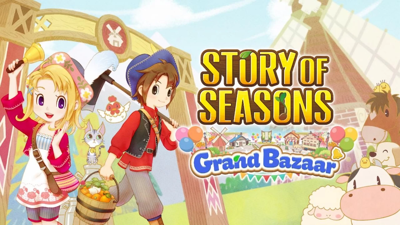 It's time for bingo in Story of Seasons: Grand Bazaar