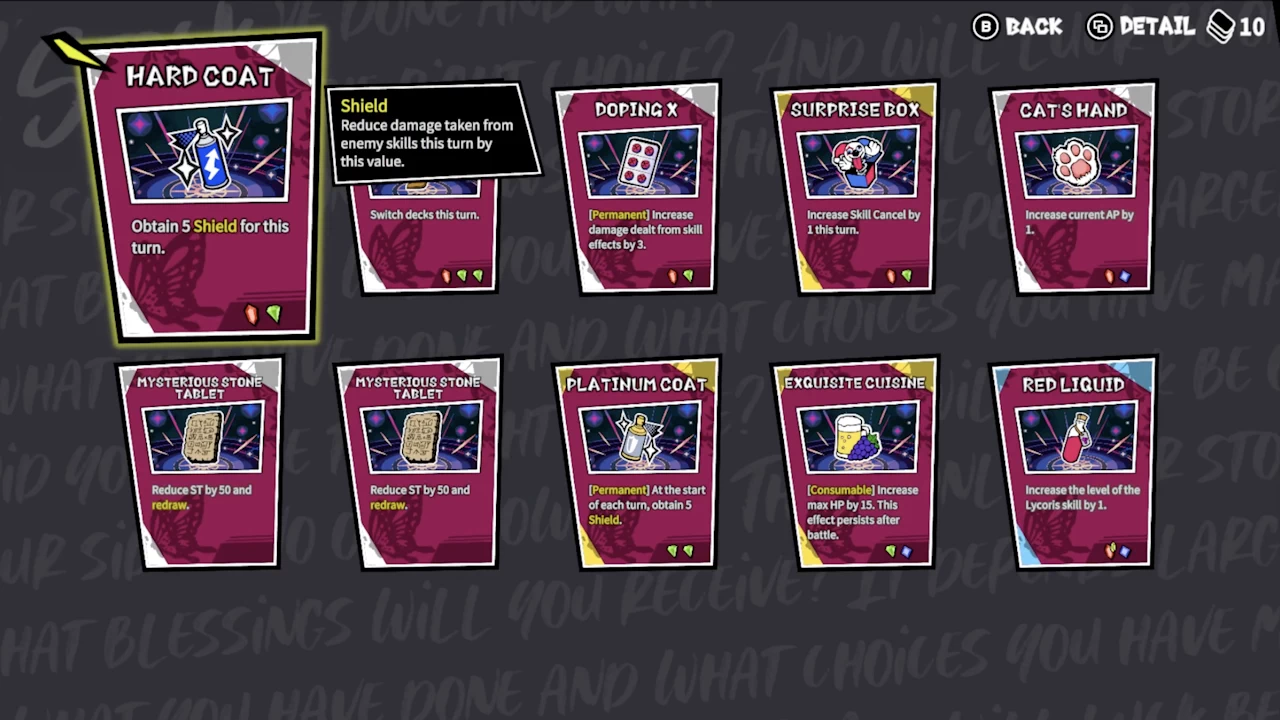 Pick a skill or blessing