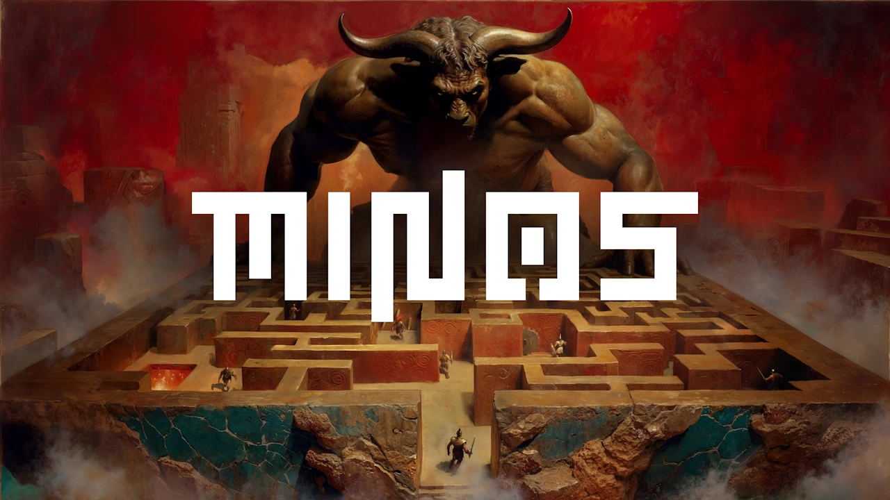 Become the minotaur in Minos