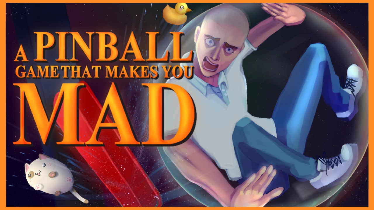 A Pinball Game That Makes You Mad launches demo
