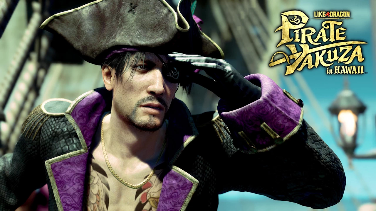 Like a Dragon: Pirate Yakuza in Hawaii key art