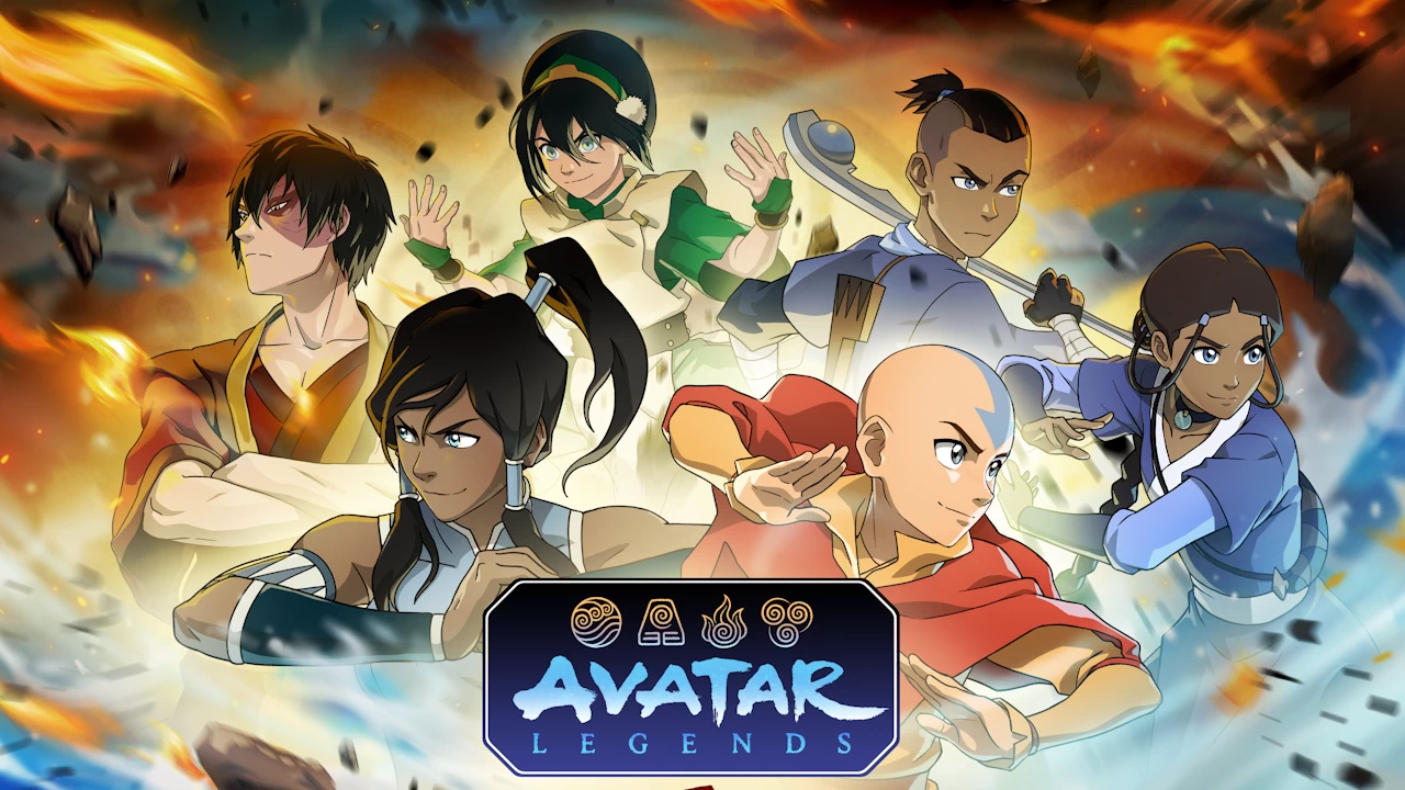 Avatar Legends: The Fighting Game key art