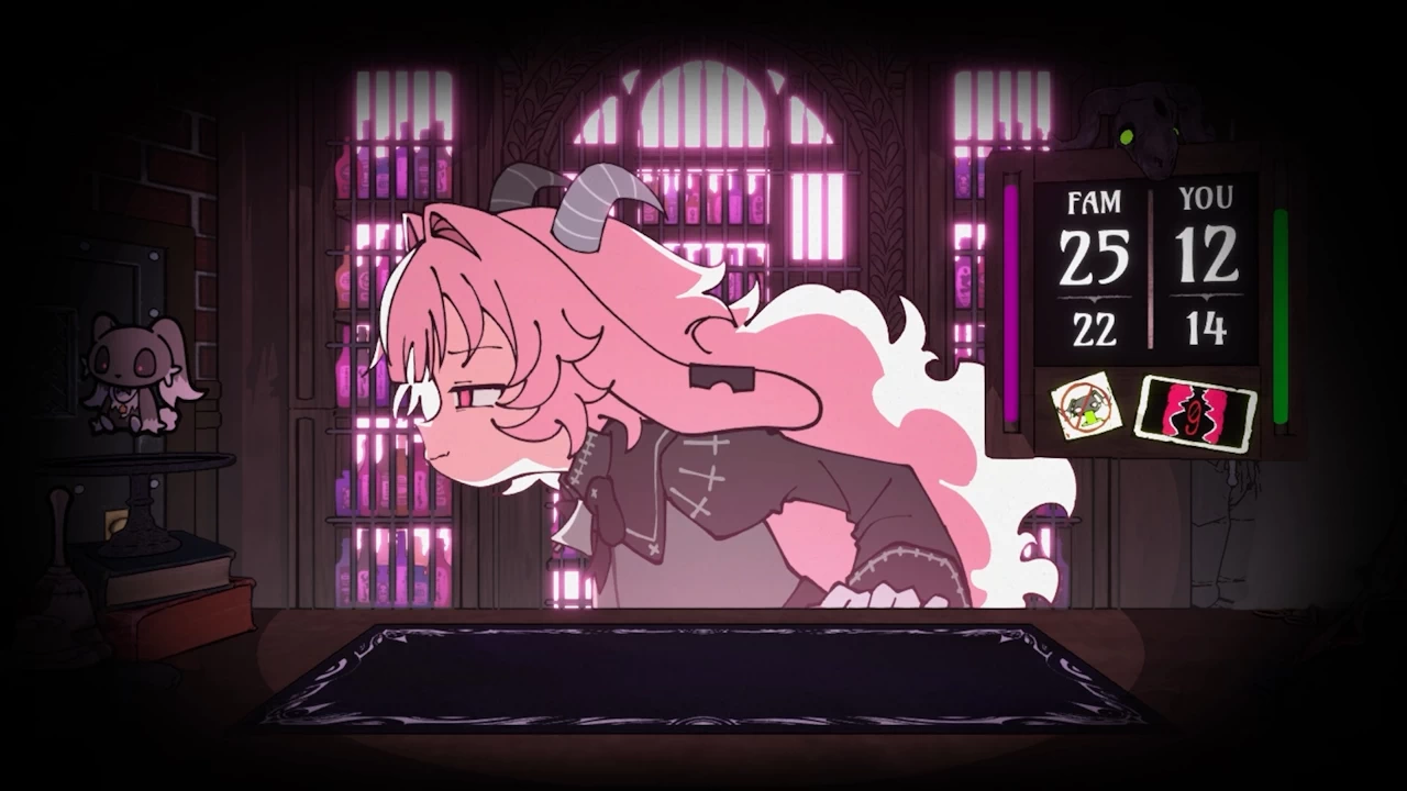 A cute demon