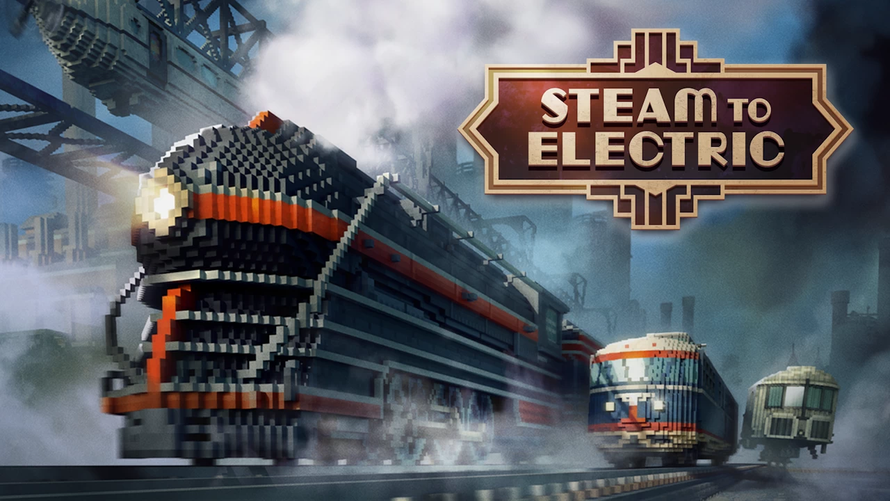 Build a voxel train empire