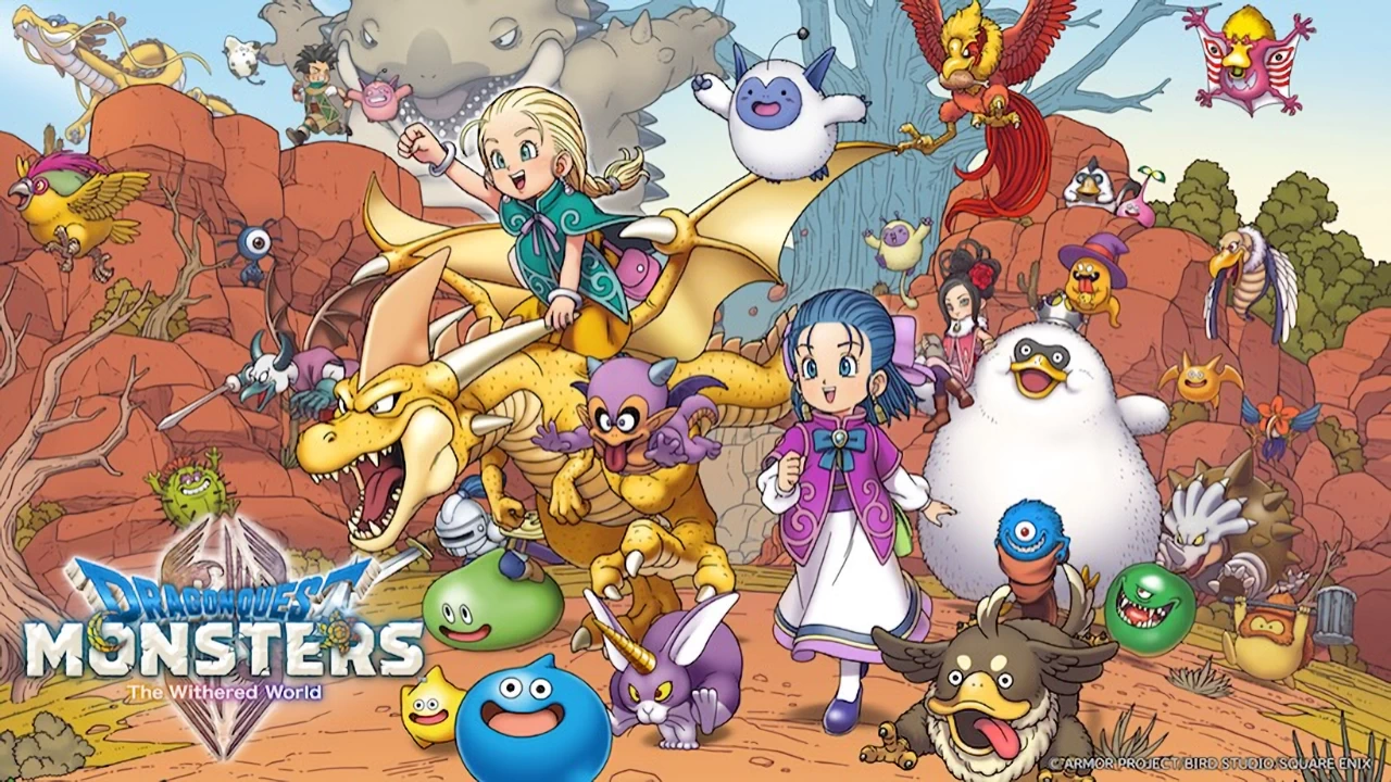 Dragon Quest Monsters: The Withered World key art